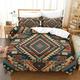 Home Bedclothes Bohemian Duvet Cover Pillowcase Teen Adult High Quality Bedding Cover Set California King (98 x104 )