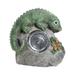 Rvasteizo Solar Decorative Lights Outdoor Statues Outdoor Decor Outdoor Garden Lights Lizards Decor Solar Garden Asparagus Room Decorations Garden Statue Solar Lights G