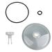 For Intex SF15110 Pool Leaf Trap Cover Lid for Sand Filter Pump + O-Ring + Valve