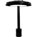 58W Led Post Top Light (60W) 8 400Lm Outdoor Post Top Light [300W Equivalent] 5000K LED Circular Area Pole Light for Yard Garden Street