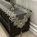 Lace Tea Table Europe TV Cabinet Tablecloth Pendant tassel Dresser Dust Cover