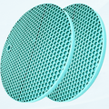 Extra Thick Silicone Trivets Heat Resistant Pot Holder and Oven Mitts Trivets for Hot Dish Nonslip Insulation Honeycomb Rubber Hot Pads for Countertop Multi-Purpose & Flexible Mats Set of 2 Teal