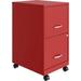 LANSHENG File/File Mobile File Cabinet Red