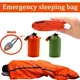 Tragbarer wasserdichter Notfall-Überlebens schlafsack im Freien edc Camping ausrüstung Thermos ack