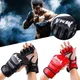 Boxtraining Halb finger handschuhe Muay Thai Kickboxen Grappling Sanda Wettbewerb Kampf Sport