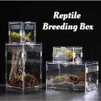 Reptilien Terrarium Lebensraum Zucht box Acryl transparente Reptilien Käfig Nano Arbor eal
