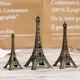 Bronze Paris Eiffelturm Metall Handwerk Wohn accessoires Figur Statue Modell Souvenir Home Interior
