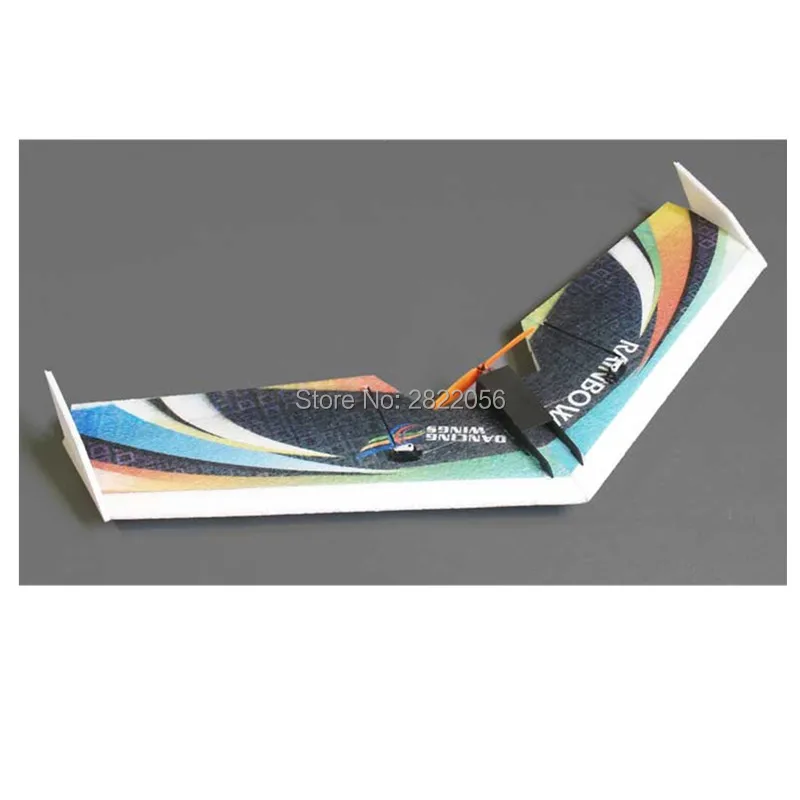 DW HOBBY Rainbow 800mm EPP Flügel-Flugzeugbausatz - Heckantrieb-Version DIY Montagemodell für Hobbybastler
