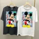 Kawaii mickey Maus Frauen T-Shirt niedlichen Minnie Maus Anime Kurzarm T-Shirt Unisex Paar T-Shirt