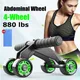 Vier Rädern Bauch Rad Ab Roller Nicht-slip Arm Taille Übung Core Training Muskeln Training