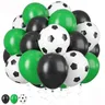 30 stücke Fußball Latex Ballon 12 Zoll Fußball Ballon für Jungen Fußball Fußball Party Sport
