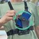 Xmppjfv Smartphone Brustgurt Ständer 360 ° drehbare Handy halterung Adapter für iPhone für Samsung