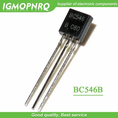 50 stücke bc546b bc546 bis-92 Bipolar transistoren-bjt npn 80vcbo 80 vceo 200ma 500mw trans neues Image