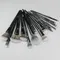 16 teile/satz Make-Up pinsel-Schwarz kosmetik pinsel serie-hohe qualität faser schönheit Abgewinkelt Foundation Lidschatten Pulver Bilden pinsel