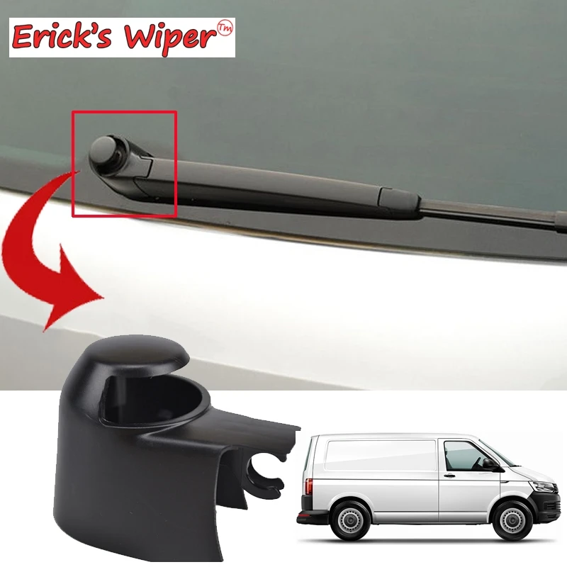 Erick's Wischer Windschutz scheibe Windschutz scheibe Heck wischer arm Unter leg scheibe Abdeckung Abdeckung Mutter für VW Transporter T5 2009-2016 Heckklappen mutter Schutz Image