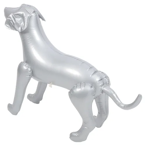 Selbst stehendes aufblasbares Hunde modell Hundesc haufens ter puppe aufblasbares