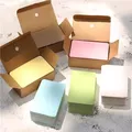 90-100 Stück pro Karton leere Gruß karte 8 Farben DIY Doodle Postkarte hand geschriebene Nachricht