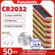 Original panasonic 50pcs cr2032 cr 2032 3v lithium batterie für uhr rechner uhr fernbedienung
