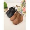 Neue Neugeborene Baby Casual Kleinkind Schuhe Baby Junge Mädchen Einfarbig Stiefel Anti-Slip Warme Baumwolle Schuhe Sohle Baby Schuhe vier Jahreszeiten 0