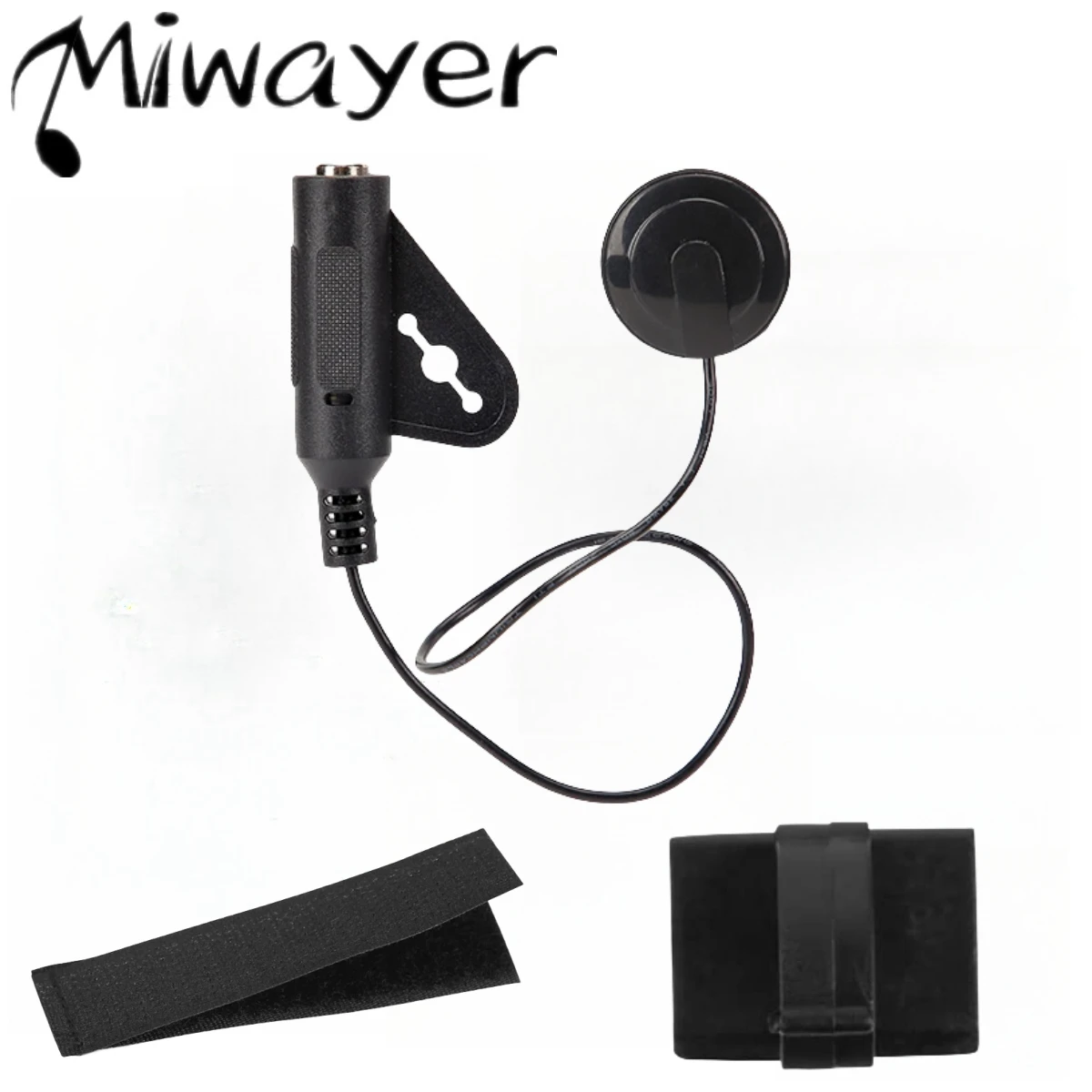 Miwayer Kontaktmikrofon Piezo Pickup Akustische Gitarre Mikrofon Pickup Cello Banjo Ukulele Mandoline Violine Gitarre Zubehör Image