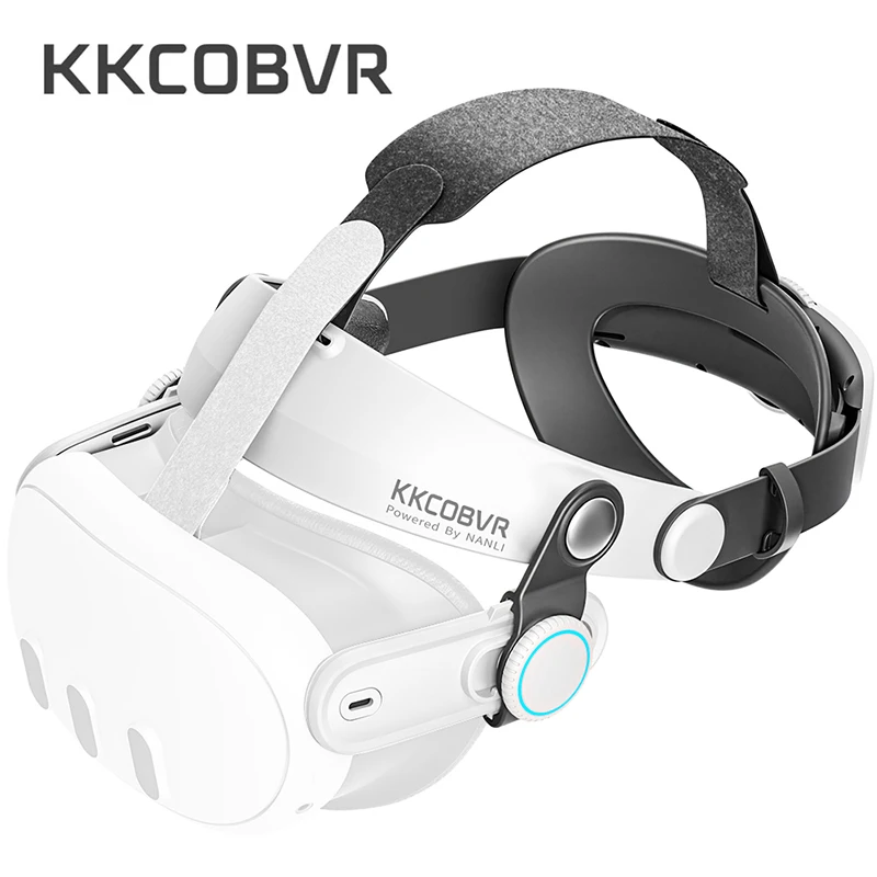 KKCOBVR Q3-Kopfband, kompatibel mit Meta Quest 3/3S, verbesserter Komfort, reduziert Stress, Elite-Ersatz-Kopfband für Oculus 3 Image