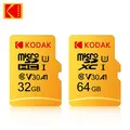 Kodak micro sd karte 64gb 32g u3 v30 4k class10 flash speicher karte 32gb 64gb tf karte tarjeta