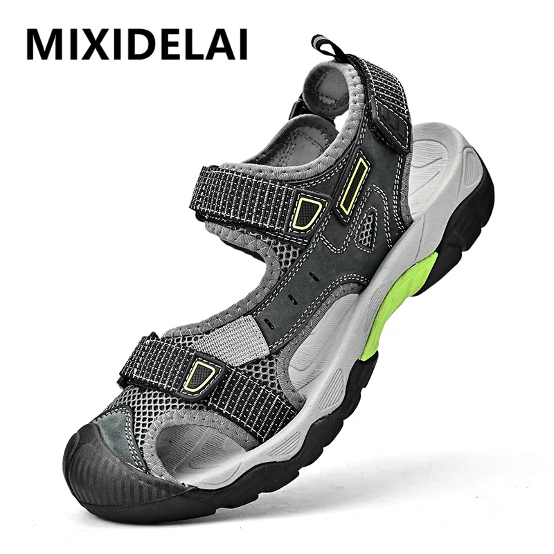 Neue Sommer männer Sandalen Outdoor Römischen Casual Schuhe Waten Sandalen Flachen, Nicht-slip Turnschuhe männer Strand Sandalen große Größe 38-46