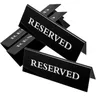 4 Stück reservierte Sitze Zeichen für Restaurant Acryl reservierte Schild Hochzeit reserviert Sitz