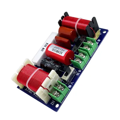 2-Wege-Lautsprecher Audio Frequenzteiler 2500-3000 Hz 250 W HiFi Crossover Filter Modul Heimkino Image