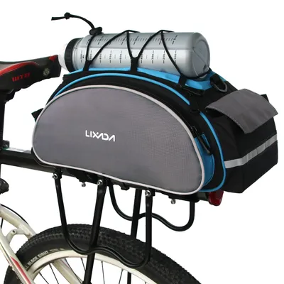 Lixada Hinten Sitz Tasche Für Fahrrad Radfahren Taschen Auf Bike Rücksitz 13L Fahrrad Tasche