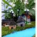 Nette Dorf Haus Miniatur Garten Mini Handwerk Figurine Blumentopf Garten Ornament Miniatur Fee