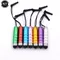 Neueste 10 teile/los Mini Feine Spitze Stylus Kapazitive Touch Mikrofaser Stylus Stift Touch Für ipad für iphone Smartphone
