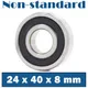 24408 nicht-standard Ball Lager (1 PC) innen Durchmesser 24 mm Nicht Standard Lager 24*40*8mm