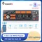 Podofo 1din In-Dash-Autoradio Stereo Digital Bluetooth Audio Musik Stereo MP3-Player FM USB/SD/AUX-IN mit Not licht