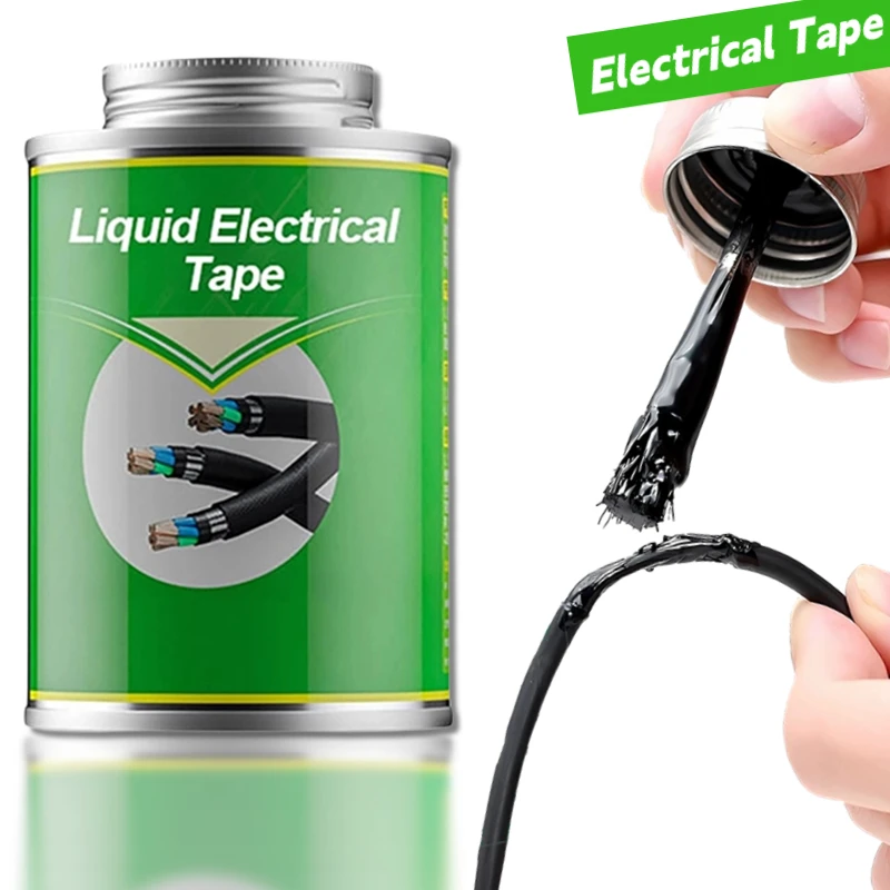 Flüssiges Isolierband, 100/260 ml, Isolierband, Reparatur, Gummi, elektrischer Draht, Kabel, Mantel, Fixierung, Linie, Kleber, flüssige Isolierpaste Image
