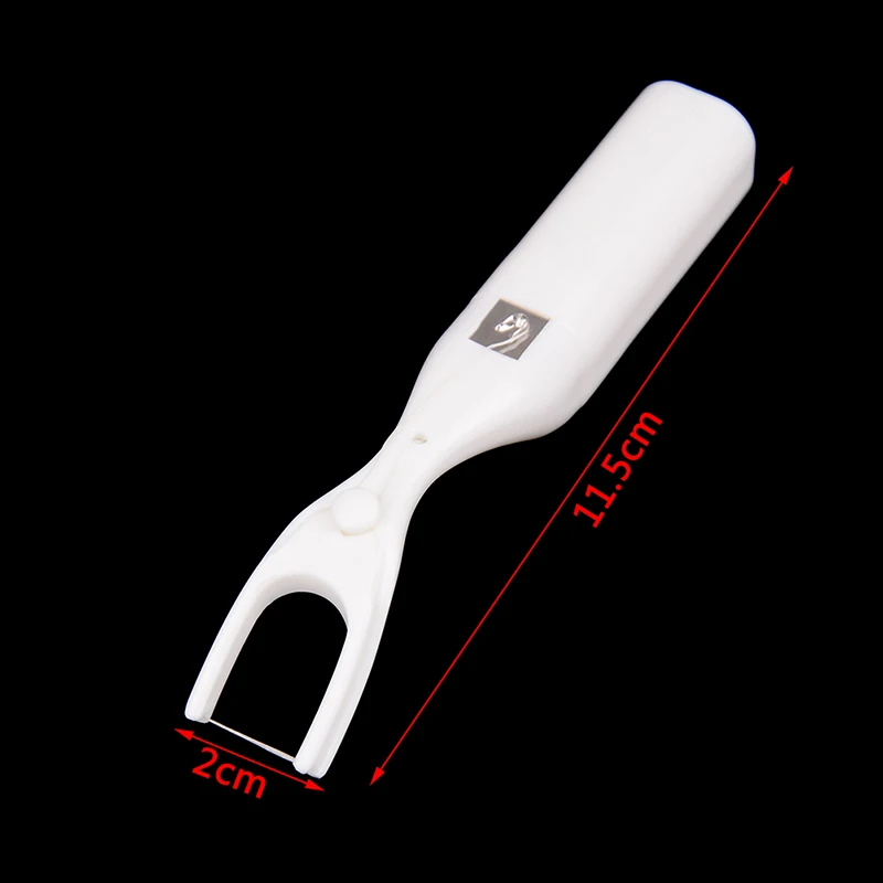 30m ultra dünner Flach draht wieder verwendbarer Zahnseide halter Geschenk box Inter dental reiniger Mikro wachs Minze Zahnseide Image