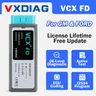 Vxdiag vcx fd 2 in 1 für gm für ford car odb2 diagnose tool mit kann fd doip alle system diagnose