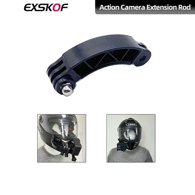 Für GoPro Verlängerung Stange Helm Halterung Verlängerung Pol 7,5 CM Für GoPro Hero 12 11 10 9 Insta360 X3 DJI action 3 GoPro Zubehör