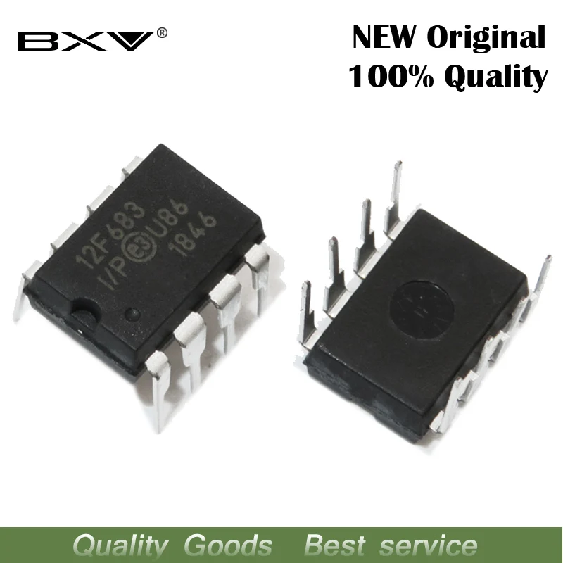 2 Stück PIC12F683-I/P PIC12F683 12F683 DIP-8 Image