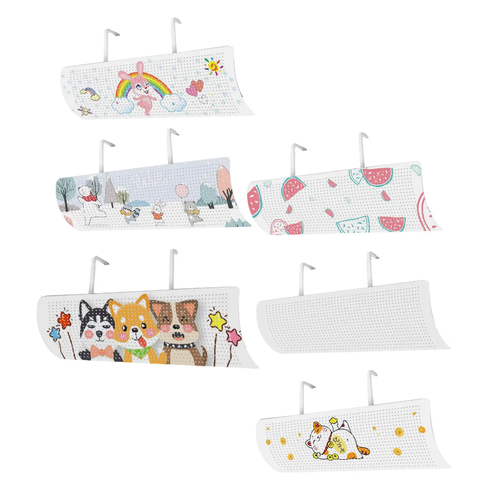 Klimaanlage Deflektor Universal winkel einstellbar einfache Installation für Wand klimaanlage Luftab weiser Büro Image