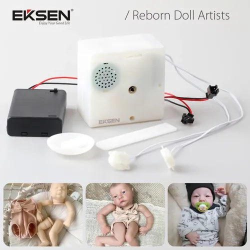 Wieder geborener Puppen atmungs simulator Herzschlag mit Schrei geräusch für wieder geborene