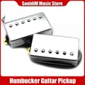 Humbucker E-gitarre Pickup Chrome Neck Brücke Pickup für LP Style E-gitarre Messing Abdeckung