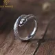 Xiyanike Männer Vintage Thai Silber Schlange Manschette Ringe für Frauen Mädchen Mode neue Schmuck