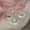 Transparente Katze Fingerring Smartphone Telefon Stand halter Handy Diamant halter Stand buchse für i alle Smartphone