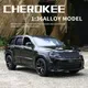 1:36 Jeep Grand Cherokee Trackhawk SUV Spielzeug Auto Legierung Ziehen Zurück Mini Auto Modell