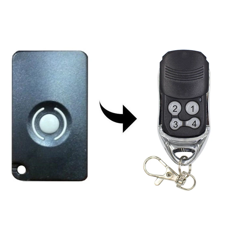 433,92 MHz Handsender Garagenfernbedienung kompatibel mit HOMENTRY HE4331 4330E G4335E Image