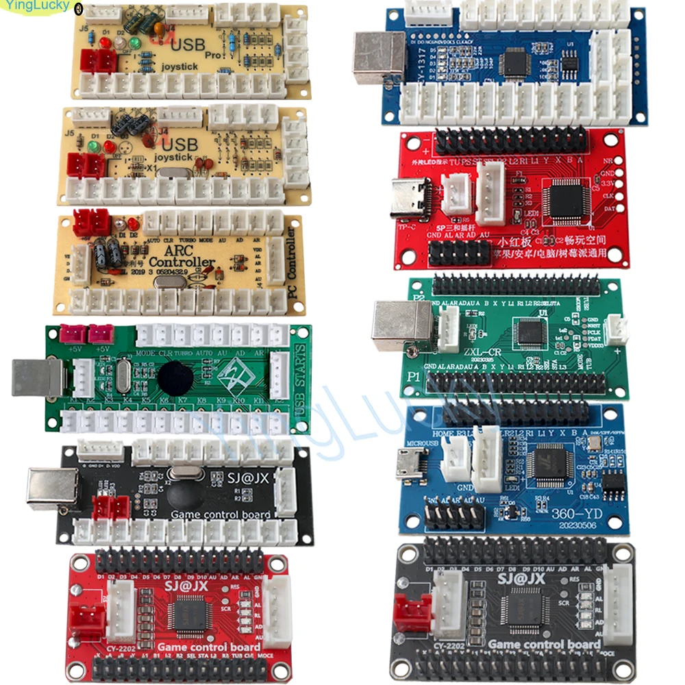 Arcade Joystick Null Verzögerung Board Controller PC PS3 XBOX 360 Raspberry Pi Arcade Spiel USB Android Steuerung Neo Geo