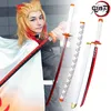80 cm Dämon Sayaer Japa Nese Katana Dämonentöter: Kimetsu no Yaiba Anyojuro Kinderspion P Road P Große Katana Ahoden Ninja Anime Samurai Suord Kind und ys