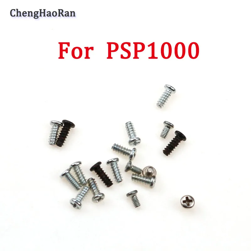 ChengHaoRan 1 Satz Schrauben für PSP1000, komplettes Schraubenset, Reparaturteile für PSP 1001, Schraubenset, Ersatzteile Image