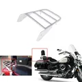 Motorrad Stahl Rückenlehne Sissy Bar Gepäckträger Moto Zubehör für Yamaha V-Star 1998 2011 Classic